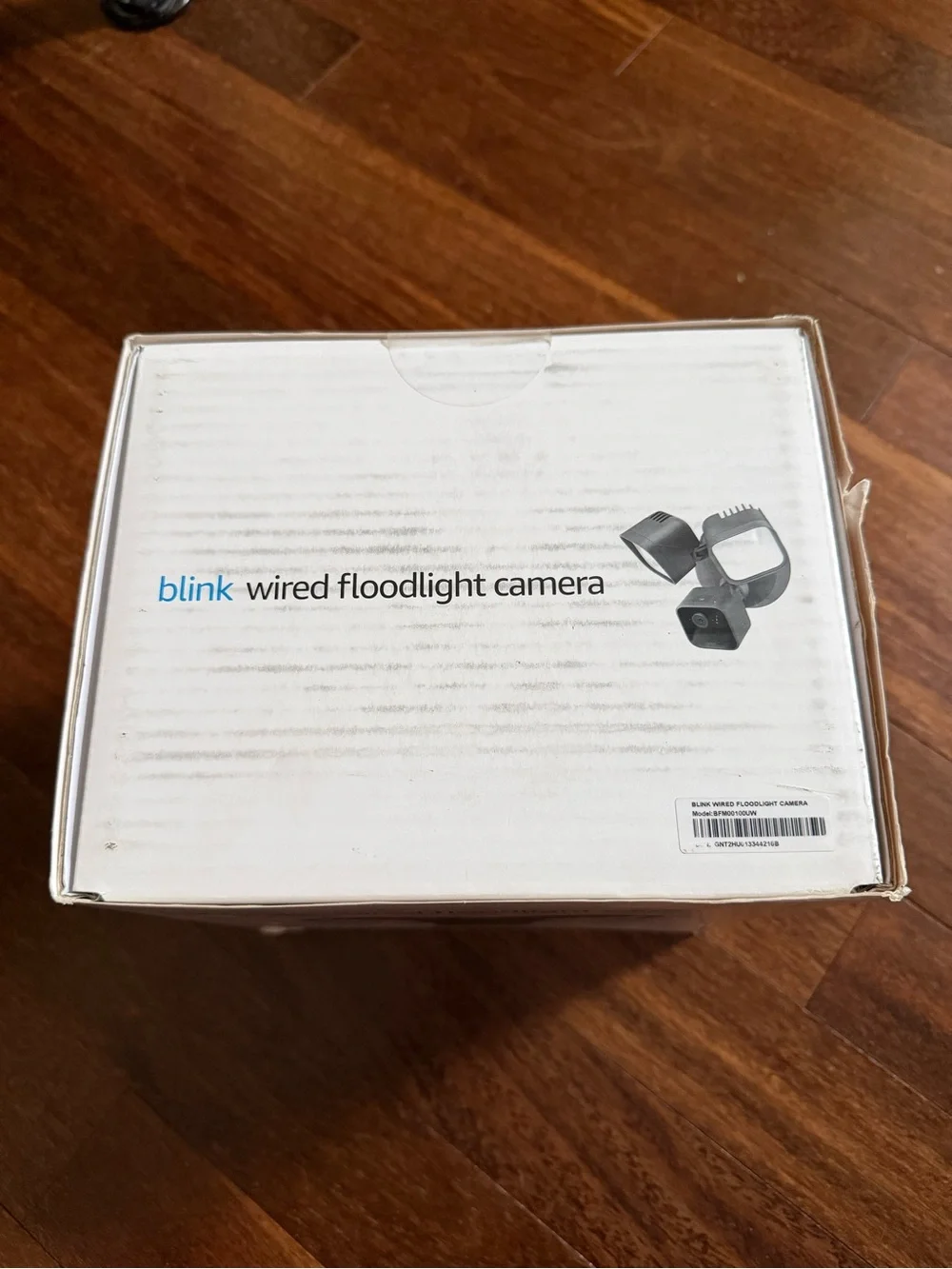 NWT Blink Wired Floodlight Camera - Black